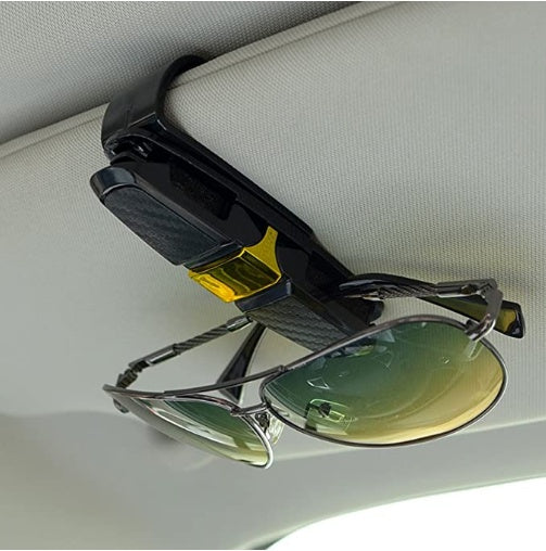 Car sun visor sunglasses clip